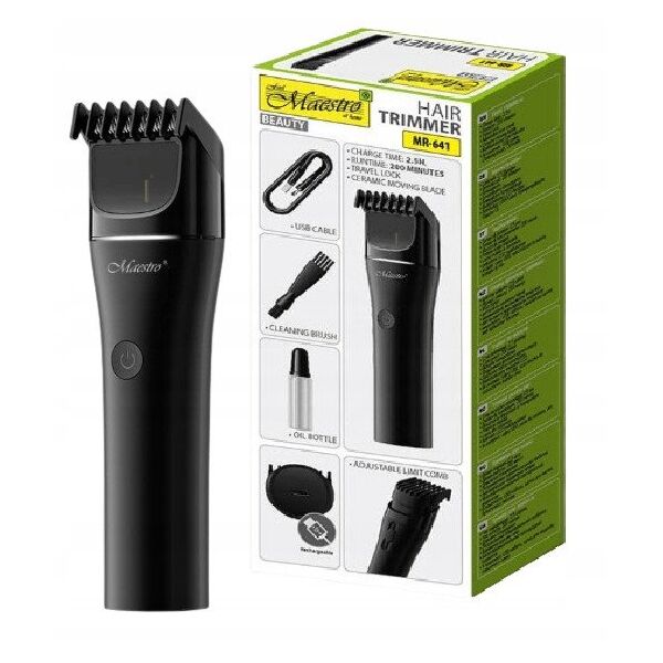 Trymer do włosów USB MAESTRO MR-641