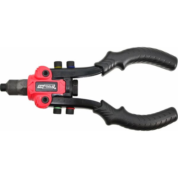 AWTools AWTOOLS NITOWNICA DŹWIGNIOWA 3 W 1 M3-M10 WALIZKA BLACK LINE