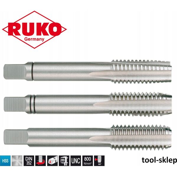 Sourcing Hand tap RUKO UNC 352 HSS 1/4&quot|