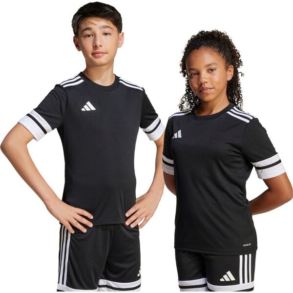 Koszulka dla dzieci adidas Squadra 25 czarna JJ0052 164cm