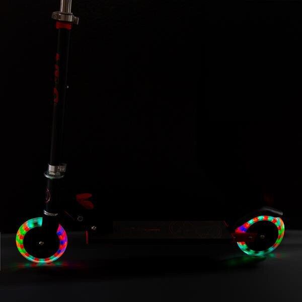 Hulajnoga miejska składana świecące koła LED 120mm ABEC-7 Nils Extreme HD120L