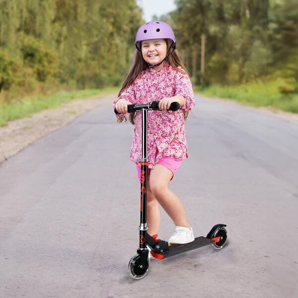 Hulajnoga miejska składana świecące koła LED 120mm ABEC-7 Nils Extreme HD120L