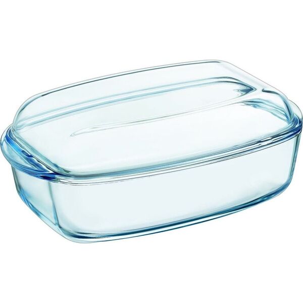 Pyrex naczynie do pieczenia Essentials 4,5 litra 33 cm szkło przezroczyste