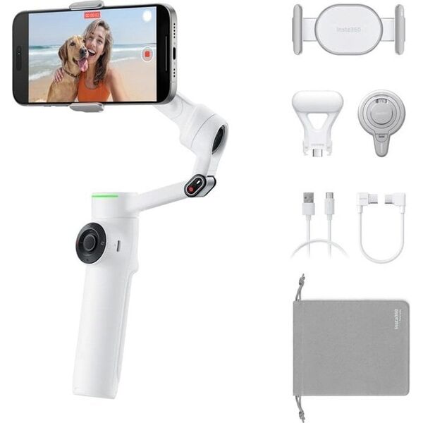 Stabilizator Insta360 Flow 2 Pro Creator Bundle (biały)