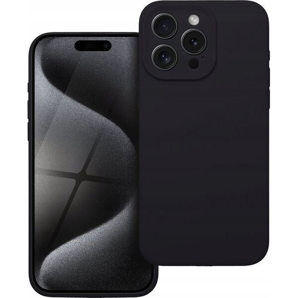 OEM Futerał SILICONE 2mm do IPHONE 15 Pro Max czarny