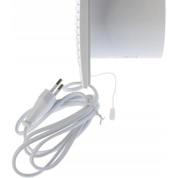 Ανεμιστήρας οικιακής χρήσης EUROPLAST E-Extra EE125WP, 125mm, με καλώδιο και διακόπτη