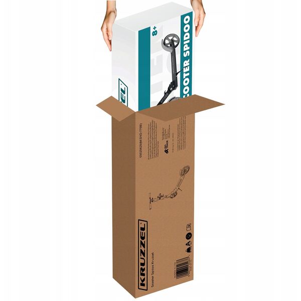 Πατίνι Spidoo γκρι Kruzzel 25629