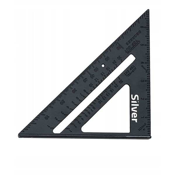 KĄTOWNIK STOLARSKI UNIWERSALNY PRZYMIAR 7 180mm ALUMINIOWY