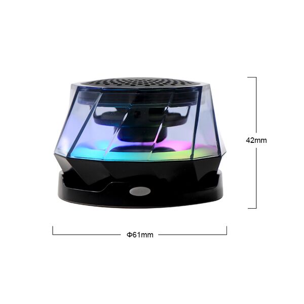 Ηχεἰο Kisonli Q6C, Bluetooth, RGB, Διαφορετικα χρωματα - 22284 έως 12 άτοκες Δόσεις