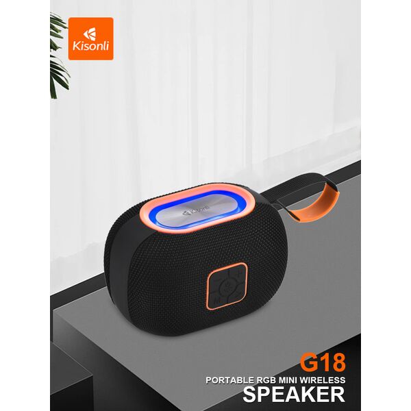 Ηχεἰο Kisonli G18, Bluetooth, USB, SD, AUX, FM, Διαφορετικα χρωματα - 22291 έως 12 άτοκες Δόσεις