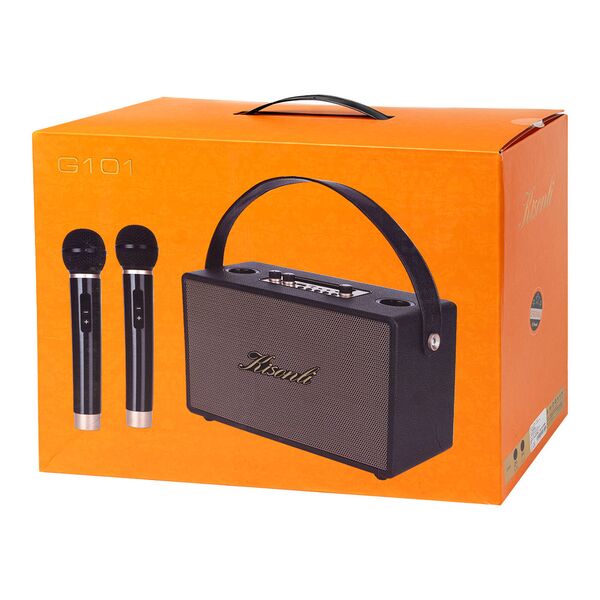 Ηχείο Kisonli G101, Karaoke, Bluetooth, USB, SD, AUX, Διαφορετικα χρωματα - 22300 έως 12 άτοκες Δόσεις