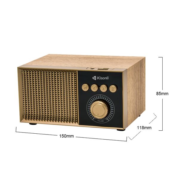 Ηχεἰο Kisonli G10, Bluetooth, USB, SD, RGB, AUX, FM, Διαφορετικα χρωματα - 22308 έως 12 άτοκες Δόσεις