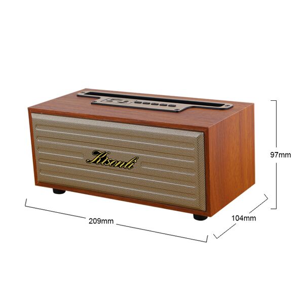 Ηχεἰο Kisonli G12А, Bluetooth, USB, SD, AUX, FM, Διαφορετικα χρωματα - 22310 έως 12 άτοκες Δόσεις