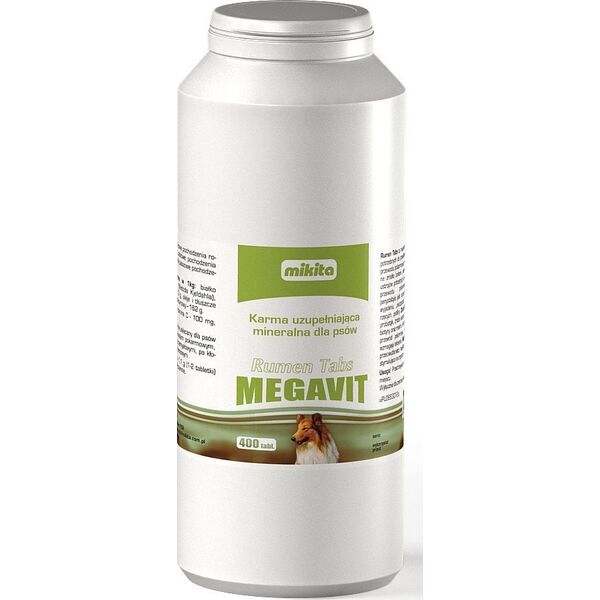 MIKITA  MIKITA Rumen tabs Megavit 400 tab.