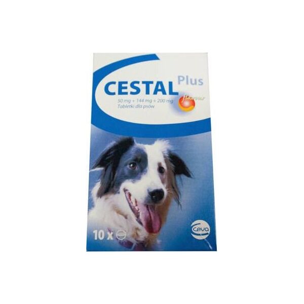 Ceva Cestal Dog Plus Flavour tabletki na odrobaczanie psów 2 sztuki