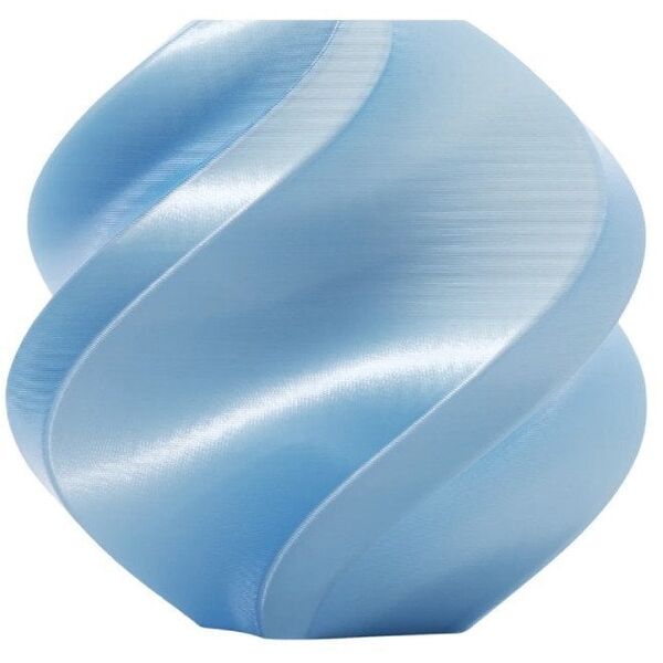 Filament Bambu Lab PLA Silk+ 1,75mm 1kg - w zestawie z wielorazową szpulą - Baby Blue}