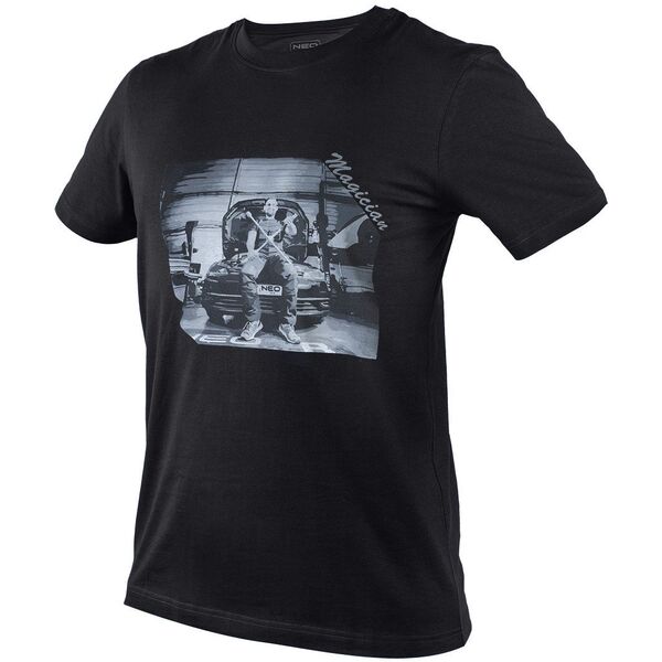 T-shirt z nadrukiem, mechanik, rozmiar XXXL