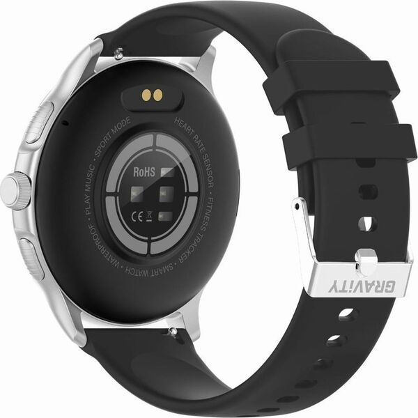 SMARTWATCH UNISEX GRAVITY GT12-7 - ROZMOWY BLUETOOTH, DODATKOWY PASEK (sg035g)