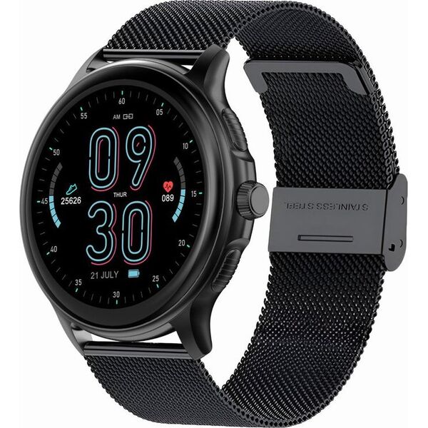 SMARTWATCH UNISEX GRAVITY GT12-2 - ROZMOWY BLUETOOTH, DODATKOWY PASEK (sg035b)
