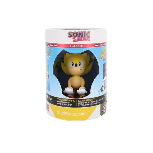 Exquisite Gaming Stojak na słuchawki Sonic the hedgehog Super Sonic Cable Guys (11 cm)