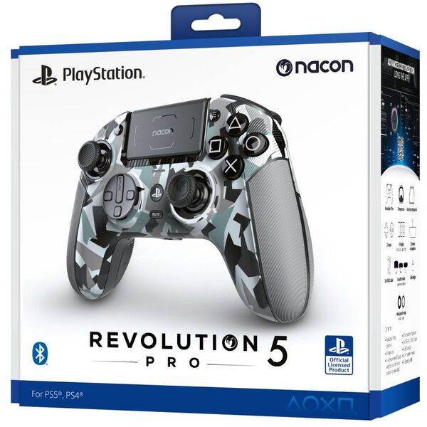 NACON PS5 Pad bezprzewodowy REVOLUTION 5 PRO ARCTIC CAMO