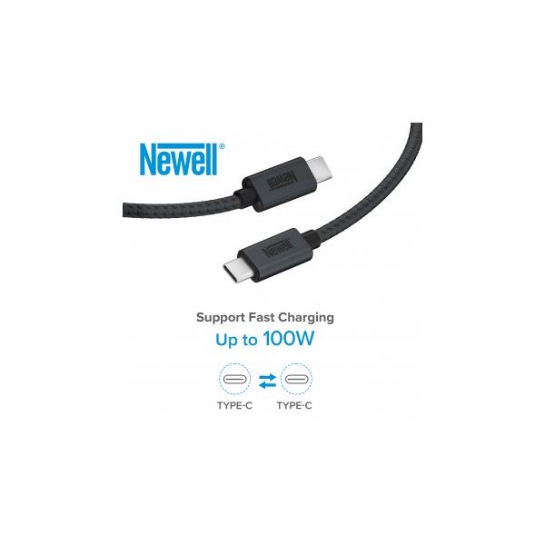 NEWELL NL3586 Kabel przewód USB-C - USB-C 3.2 Gen 2 - 2 m grafitowy