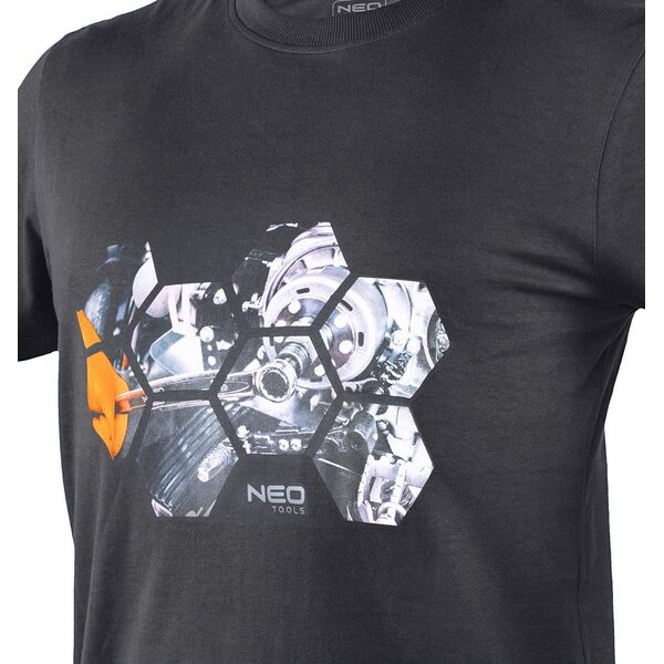 T-shirt z nadrukiem, warsztat, rozmiar XXXL