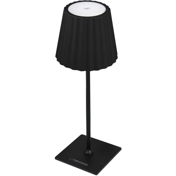 ELD120K Esperanza lampka biurkowa led turais czarna
