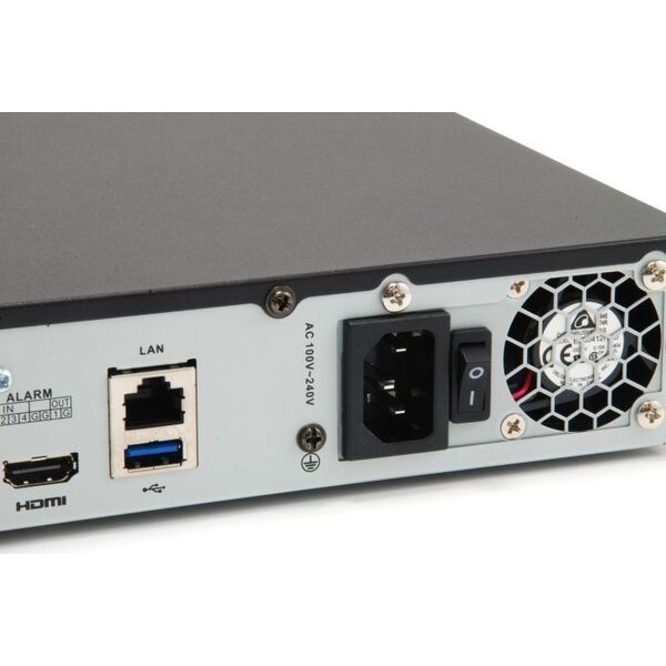 Rejestrator LevelOne LevelOne NVR-0508 8-Kanal Netzwerk Videorek. PoE H.265/264 - NVR-0508
