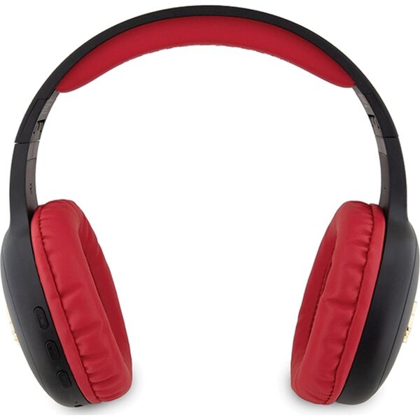 Słuchawki HelloKitty Hello Kitty słuchawki nauszne Bluetooth HKBHA1BKHLMK czarny/black Metal Logo