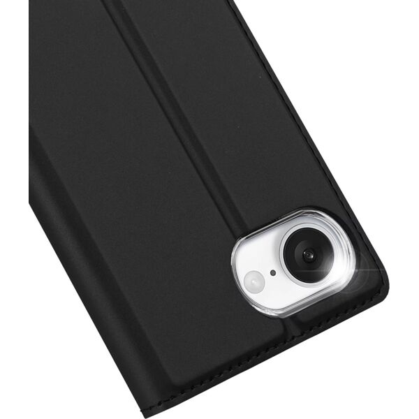 Etui do Apple iPhone 16e / SE 4 2025 obudowa ochronna Dux Ducis z klapką Skin Pro Czarna