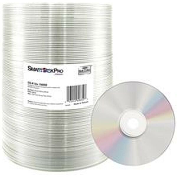 SmartDisk CD-R, 69832, Blank Shiny Sliver, 100-pack, 700MB, 52x, 80min., 12cm, wrap, για την αρχειοθέτηση δεδομένων
