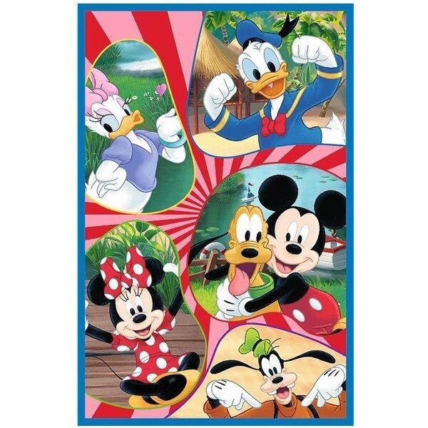 Puzzle 3x80 elementów Ekipa Myszki Miki Trefl