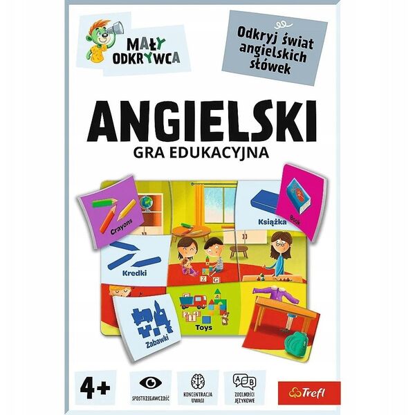 GRA MALY ODKRYWCA ANGIELSKI TREFL PUD