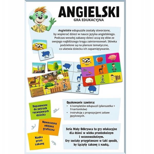 GRA MALY ODKRYWCA ANGIELSKI TREFL PUD