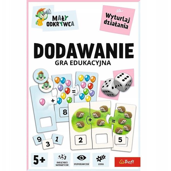 GRA MALY ODKRYWCA DODAWANIE TREFL PUD