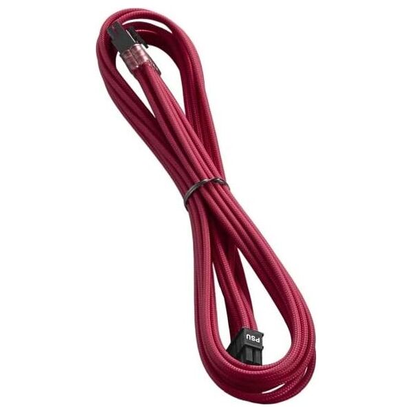 CableMod PCIe 8-pin - PCIe 8-pin, 0.6m, Czerwony (CM-PCSR-8PCI-N60KR-3PC-R)