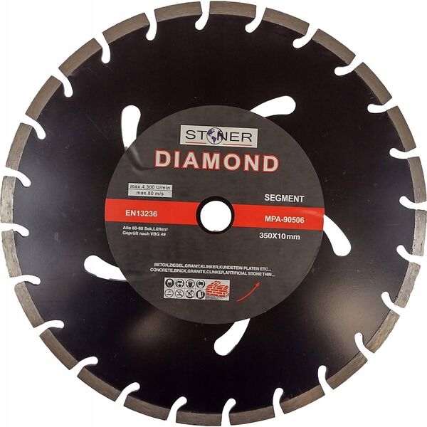 Silver TARCZA D.STONER 350mm SEG.