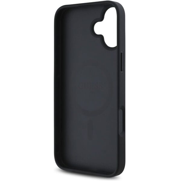 Etui Guess 4G Circle Classic Logo        MagSafe do iPhone 16 czarny