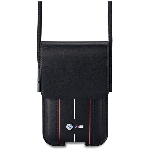 Torebka BMW Phone Pouch Red Stripes      czarny