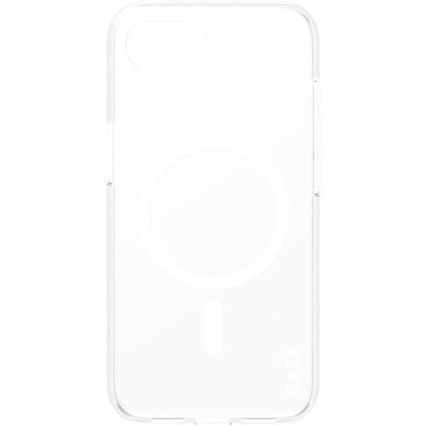 CARE by PanzerGlass Flagship Urban Combat White MagSafe Case for iPhone 16e Clear