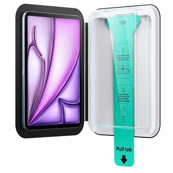 SZKŁO HARTOWANE ESR ULTRAFIT TEMPERED GLASS 2-PACK IPAD AIR 13” 1 / 2 / 2024-2025 CLEAR