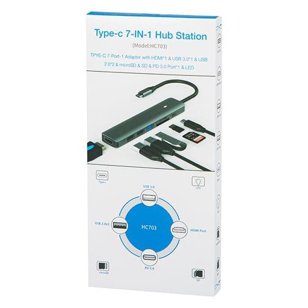 86-071# Rozgałęźnik usb wt.a-7w1 hub-05