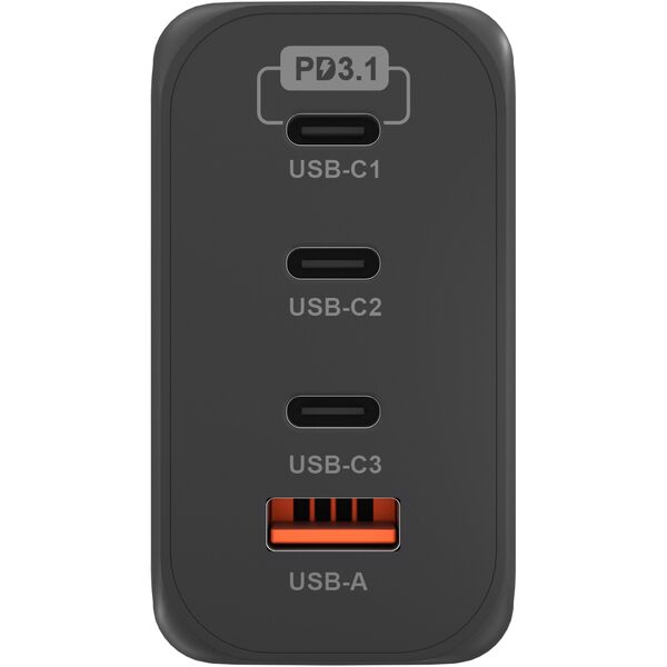 NEWELL SZYBKA ŁADOWARKA SIECIOWE DO TELEFONU 1x USB-A 3x USB-C 240 W