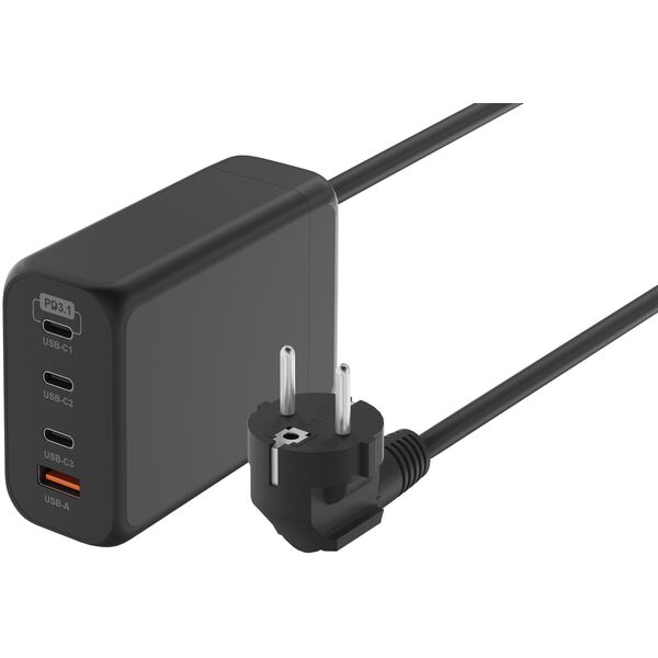 NEWELL SZYBKA ŁADOWARKA SIECIOWE DO TELEFONU 1x USB-A 3x USB-C 240 W