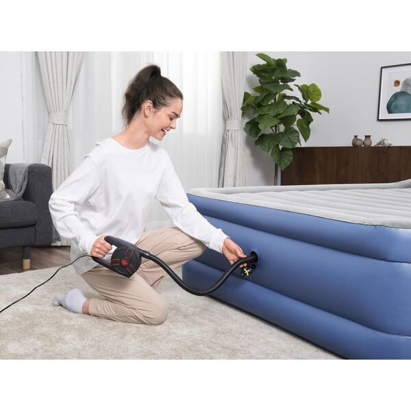 Bestway pompka eklektyczna Powergrip PRO do gniazdka+4adaptery 62247 EDUKAMP