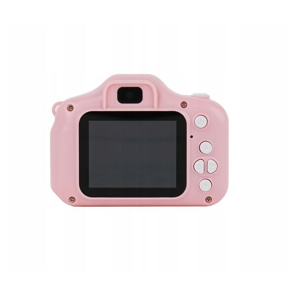 Aparat Cyfrowy 48MP Kamera 1080p dla Dziecka 5x Gry MP3 XREC X2 / Jednorożec Różowy