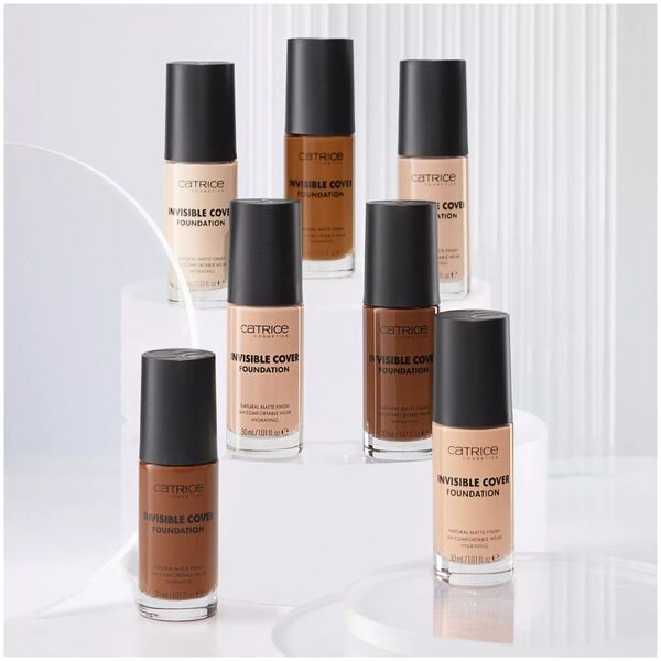 Catrice Invisible Cover Foundation Podkład matujący do twarzy 30ml (025N)