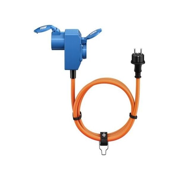 Kabel adaptera CEE, wtyczka ze stykiem ochronnym do 90 gniazda CEE i gniazda ze stykiem ochronnym