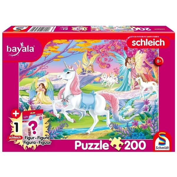 Puzzle 200 Magiczna kraina + figurka G3 EDUKAMP
